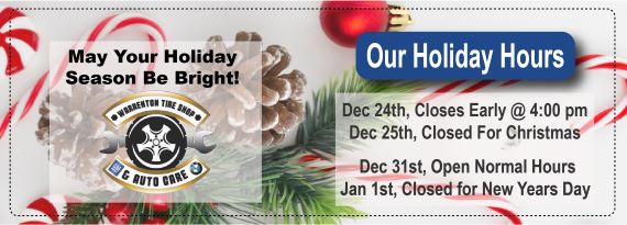 Christmas & New Years Hours